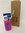 KIGA-Zahnpflegebeutel pink mit Zahnbürste Modell Flexi im Papierbeutel